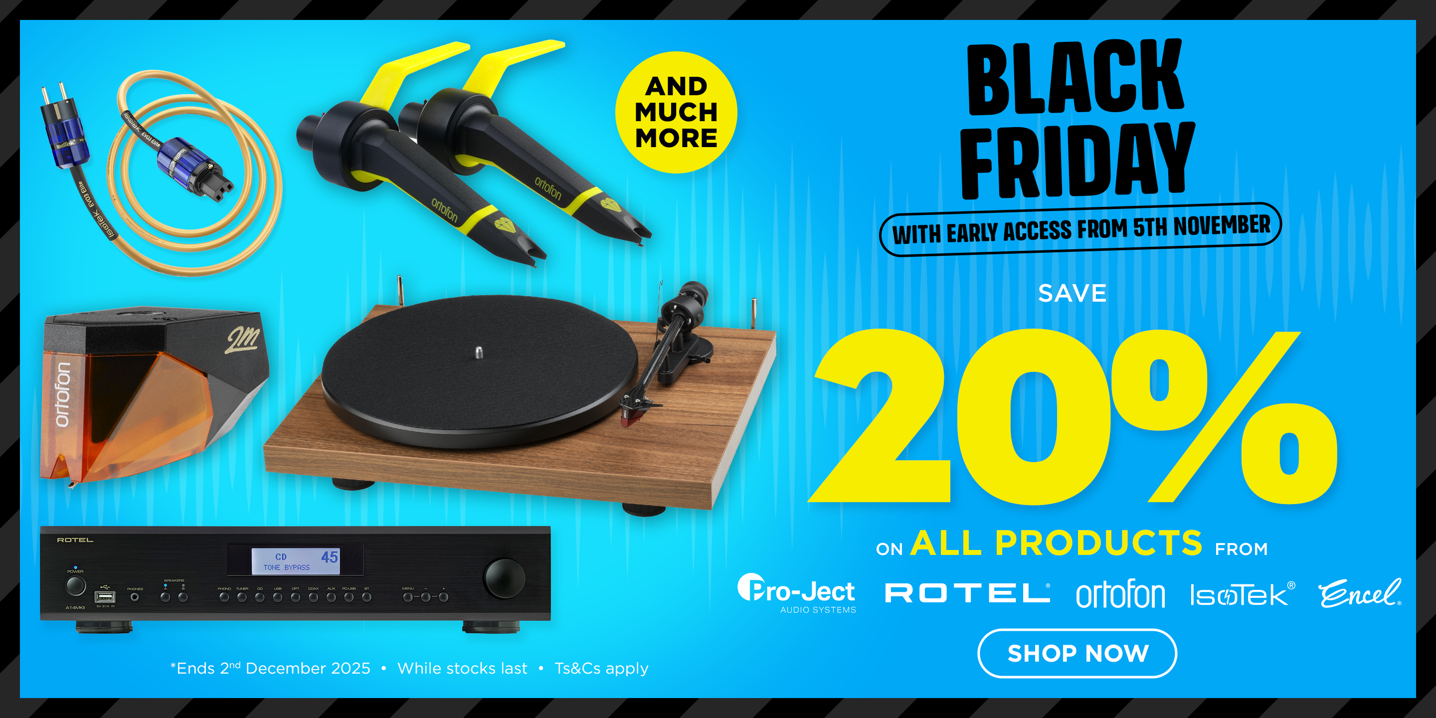 Black Friday 2025 - Save 20% on All Products
