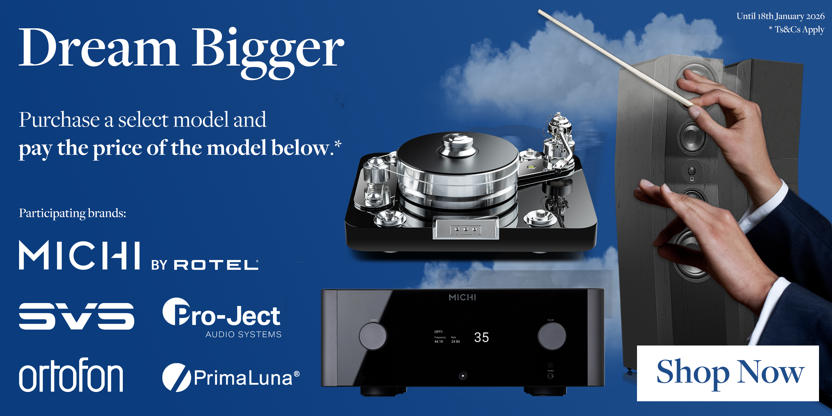 Dream Bigger Promotion Banner